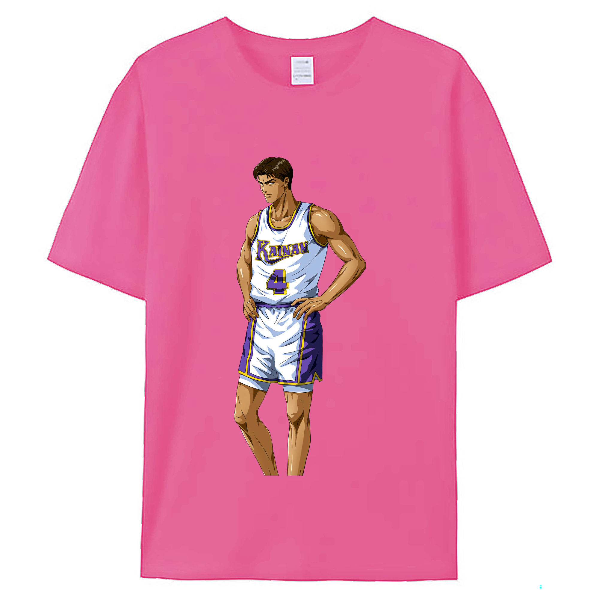 （画像用） SLAM DUNK／スラムダンク レディースカジュアルプリントTシャツ（綿100％）